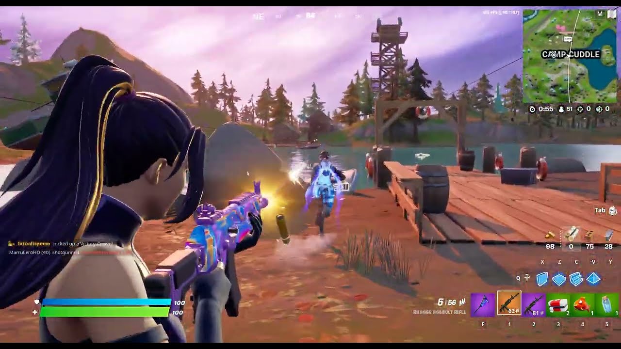 Having some fun in the Camp Cuddle | Fortnite  Chapter 3 Season 1 