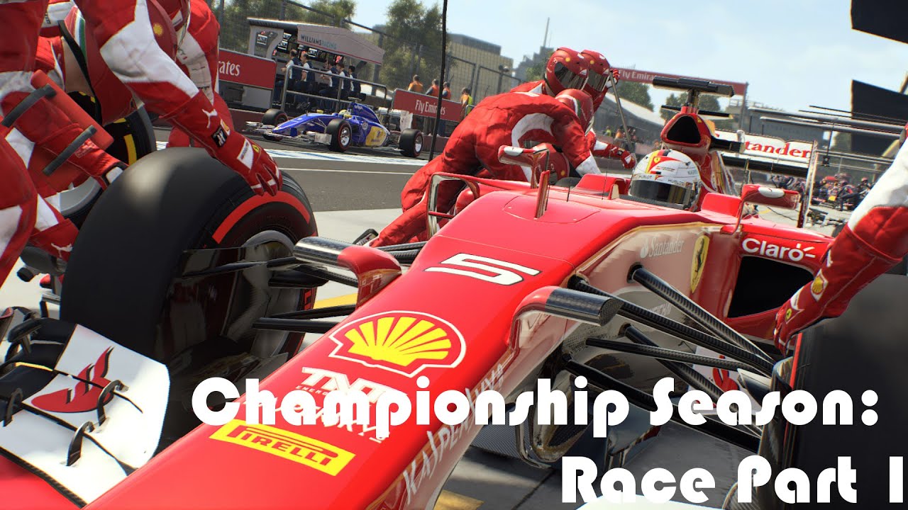 F1 2015 - Championship Season: Canada (Race: Part 1) Vettel Gameplay