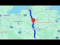 🇩🇪 #GERMANY - #Autobahn A19  #WITTSTOCK - #ROSTOCK Mecklenburg Vorpommern[4K 60fps] #Driving Tour