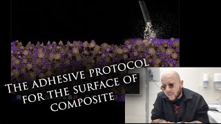 The adhesive protocol for the surface of composite. Hour-long part of a large english webinar. screenshot 2