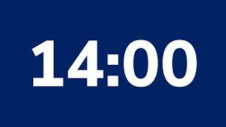 14 Minutes Timer | Minimalist & Silent with Final Alarm