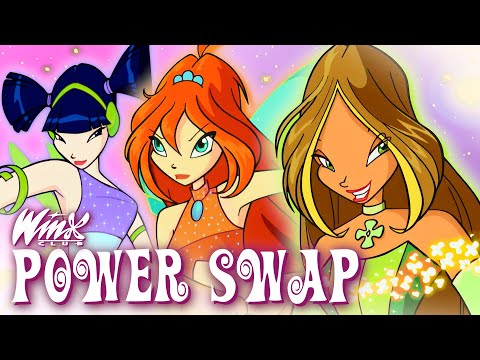 Winx Club POWER SWAP! What if they use each other's powers? (+ SONG REMIX)