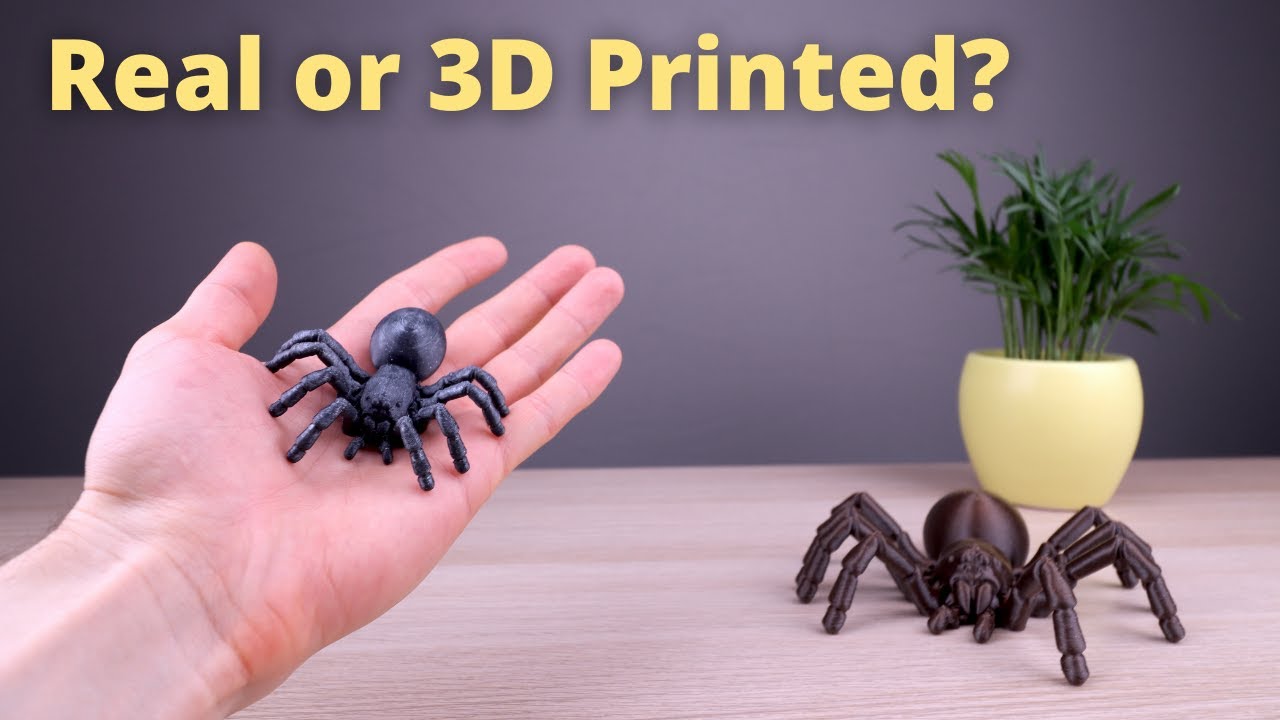 3D Printed Tarantula -