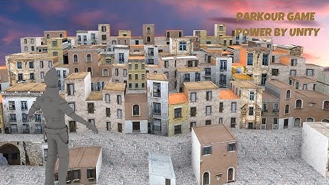 Parkour Unity game demo