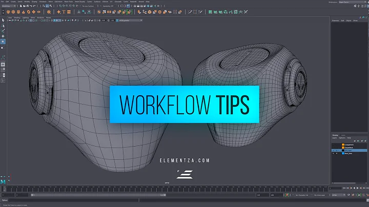 How to fix surface deformations with ShrinkWrap & Conform // Workflow tips