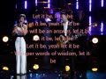 Tessanne Chin and Adam Levine-Let It Be-The Voice 5 Top 3