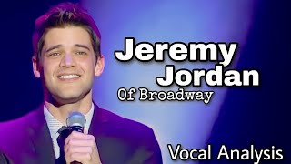 Jeremy Jordan - Vocal Analysis (with commentary)