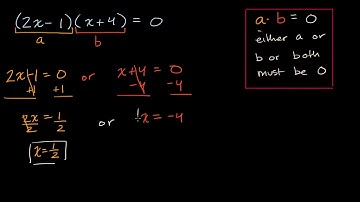 Solving equations with zero product property