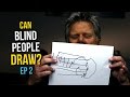 Can Blind People Draw? #2 - Guitar, Hamburger, & Clouds