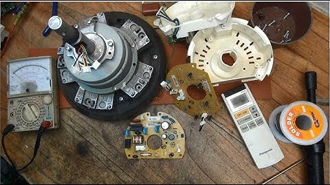 Sửa quạt trần inverter Panasonic F-60XDN hỏng nguồn.