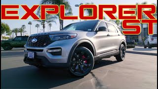 Celebrity First Look:The 2022 Ford Explorer ST Profile