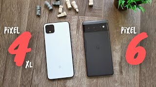 Pixel 4 XL vs Pixel 6 speed comparison! Snapdragon 855 vs Tensor chip! Who will win?