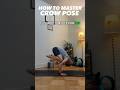 MASTER CROW POSE AND JUMP-INTO-CROW POSE #drillsforcrowpoae #crowpose #yogaworkout #motivation