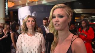 Jason Bourne: Julia Stiles Nicky Parsons Movie Premiere Interview | ScreenSlam