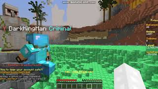DarkKingMan bug abuse to play in Z mine when he is Y