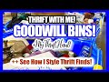 **NEW**THRIFT [DIG] WITH ME AT THE GOODWILL OUTLET BINS + THRIFT HAUL + see some of my finds styled!
