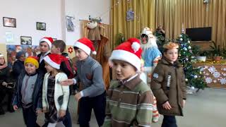 Matineul de Anul Nou a copiilor din sat.  Goianul Nou com. Stăuceni  31 decembrie 2018