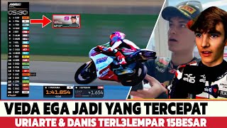 Download Lagu Hasil FP moto3 thiGP, Veda Ega pratama Segel posisi ke 6~ungguli kecepatan brian Uriarte dan danis MP3