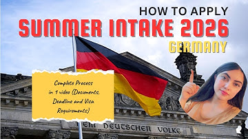 How to Apply for a Master’s in Germany | Summer Intake 2026