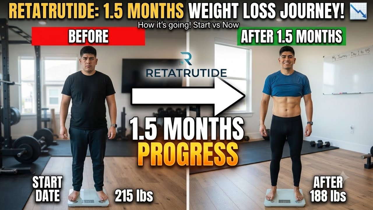 My 1.5 Month Progress on Retatrutide
