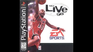 NBA Live 98 (PS1) (Bulls vs Hornets) (Playoffs EC Finals Game 2) (May 19th 1998)