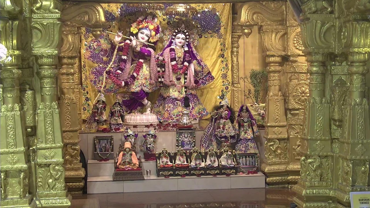 🙏🌟 Radha Gopinath Mandir Daily Live | Edison, NJ 🕉️🎶