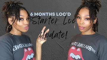 Loc Update! 6 months loc’d! Two Strand Twist Starter locs