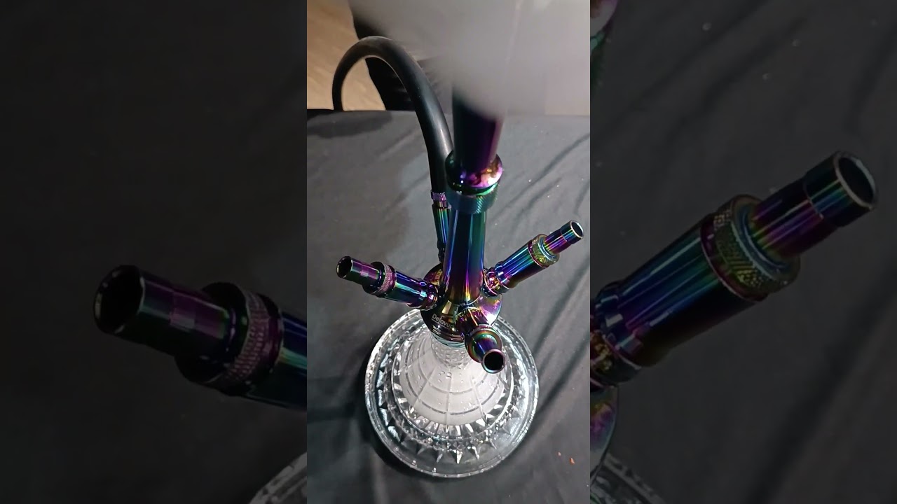 Experience the luxury of Venom 4 Pipe Hookah, exclusively available on ShopDop!