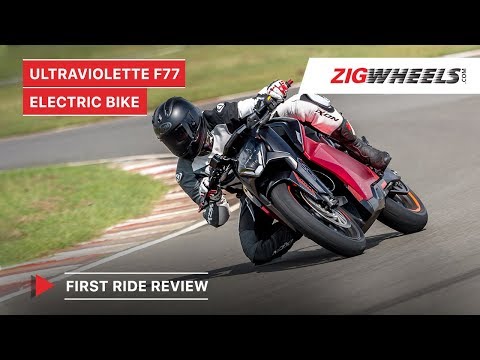 Ultraviolette F77 Electric Bike Review| Electric shock for mid-displacement motorcycles? | ZigWheels