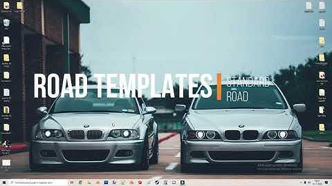 Blender 2.83 | ETS2, creating road template model