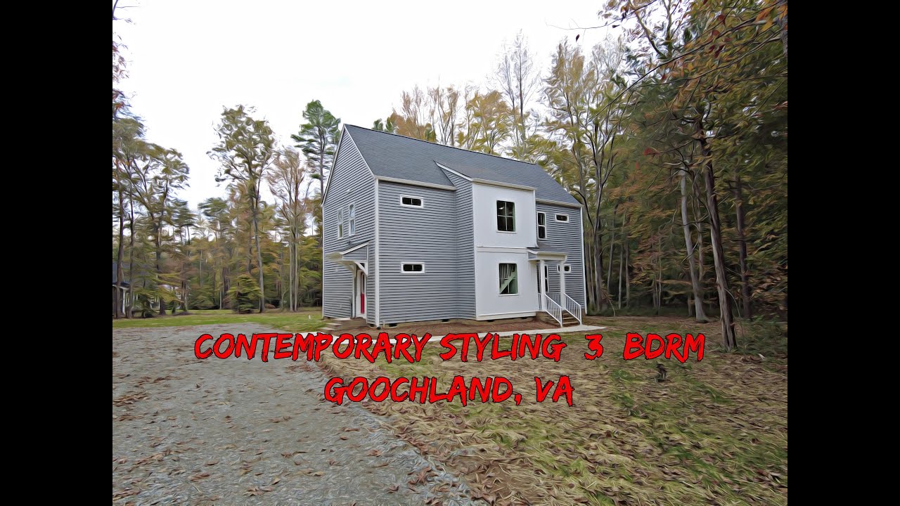NEW Home for Sale in Goochland, VA Unique Floorplan & Large Yard ++535K++ YouTube