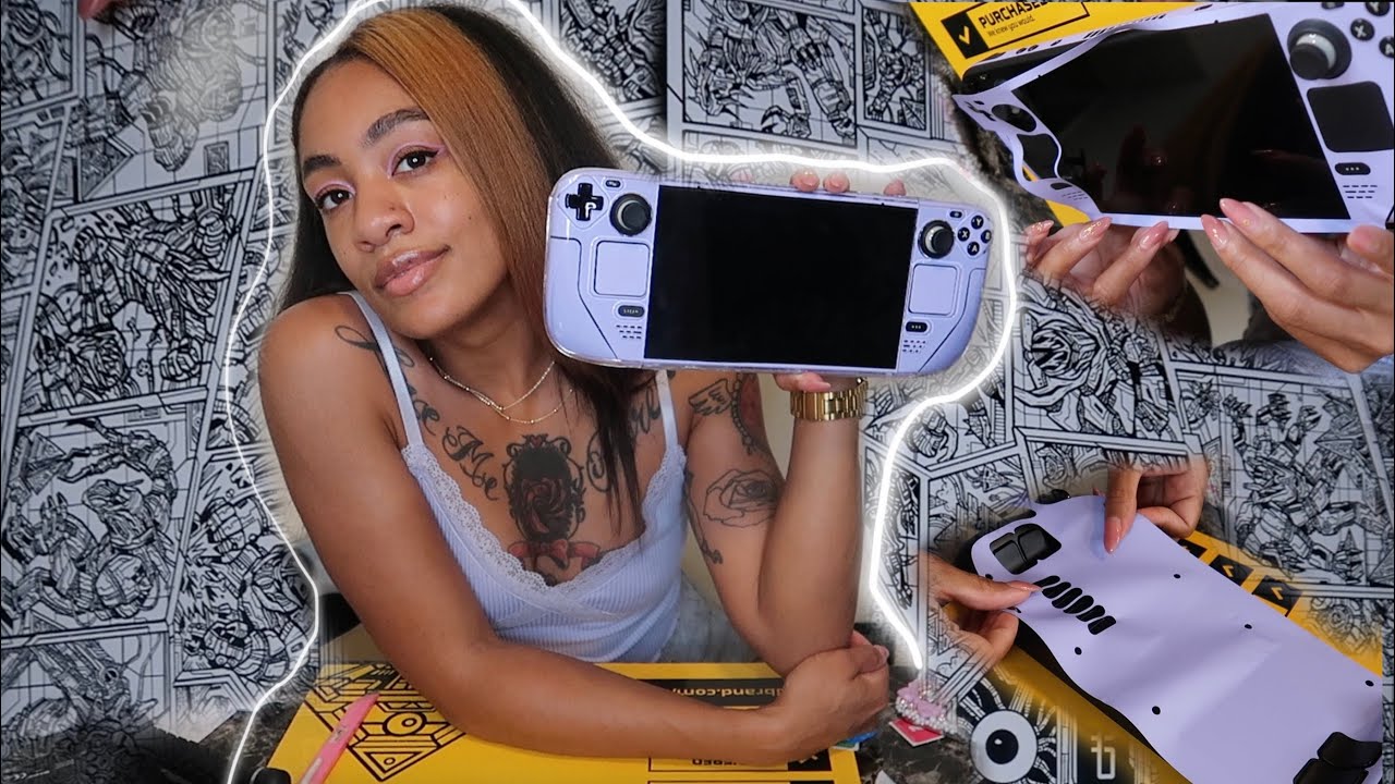 Customizing my Steam Deck  Ft Dbrand  skin