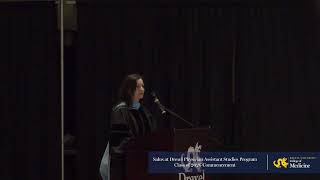 Salus at Drexel Physician Assistant Studies Program Class of 2026 Commencement