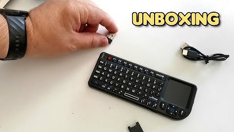Mini Wireless Keyboard A8 with Touchpad Laser Pointer and it