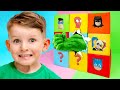 Vania Mania Kids and Superheroes Smash Surprise Toys Box