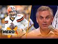 Colin Cowherd ranks the top 5 arm talents in the NFL, says Browns should make playoffs | THE HERD