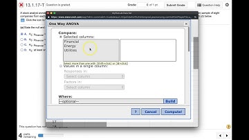 Math 219 13.1.17 ANOVA