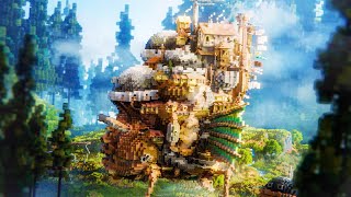 I recreated Howl's Moving Castle in Minecraft