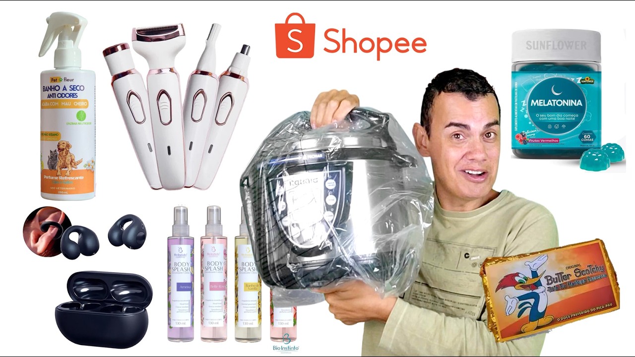 Recebidos da Shopee: Utilidades Domésticas que Valem Cada Centavo! - Fubá online