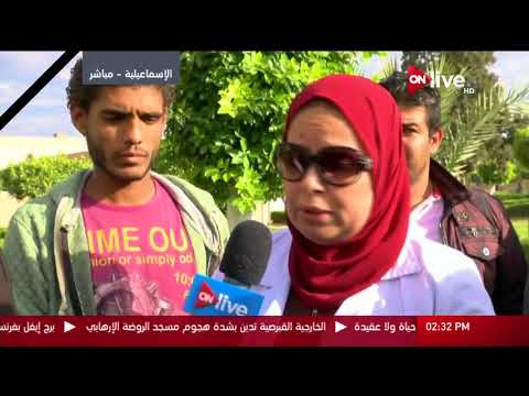 لقاءات خاصة ل   من داخل مستشفى جامعة قناة السويس