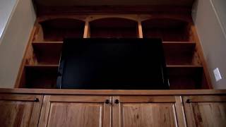 Aaron's Custom Cabinet's TV Lift Cabinet