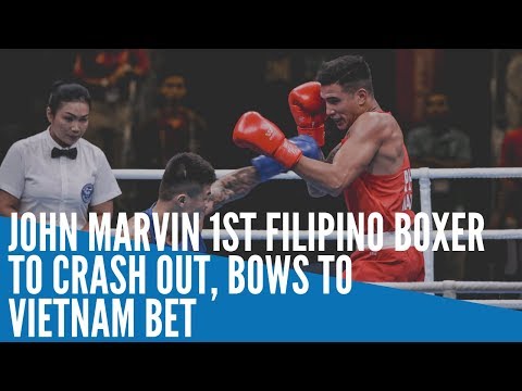 SEA Games: John Marvin 1st Filipino boxer to crash out, bows to Vietnam bet