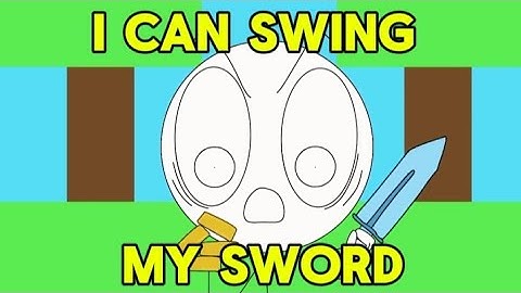 (I CAN SWING MY SWORD) "Minecraft Song" But it