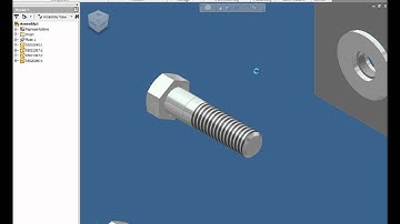 Using Assemble Command in Autodesk Inventor 2011