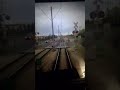 trans x Alberta: calgary Transit c train Blue Line departure from Rundle cab view