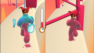 Blob Runner 3D🌈🌵🍔All Levels Gameplay Android,ios #Shorts