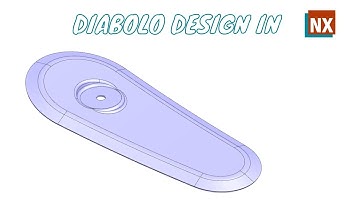 Diabolo Design in NX | How to make Automotive Daibolo in NX | Siemens NX |