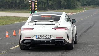 PP Performance Mercedes GT63S AMG with Decat Exhaust - LAUNCH CONTROL and Fast Accelerations!