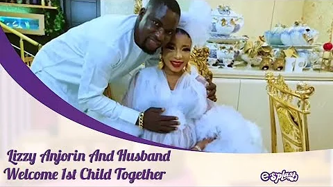 Actress Lizzy Anjorin And Husband Lateef Lawal Welcome Their First Child