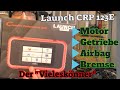 Der Vieleskönner - Launch CRP123E - Diagnose für Motor / Getriebe / Bremse / Airbag